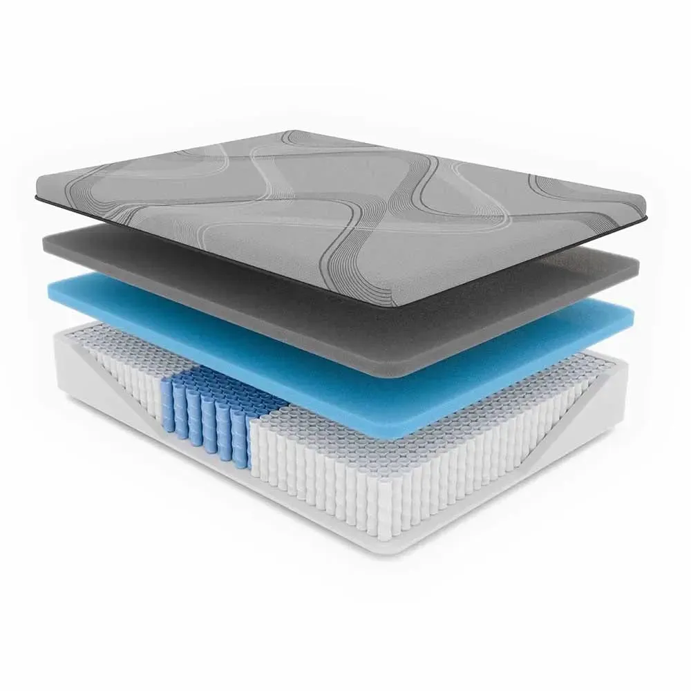 Carbon Ice Hybrid 14" - Flat Top - Plush