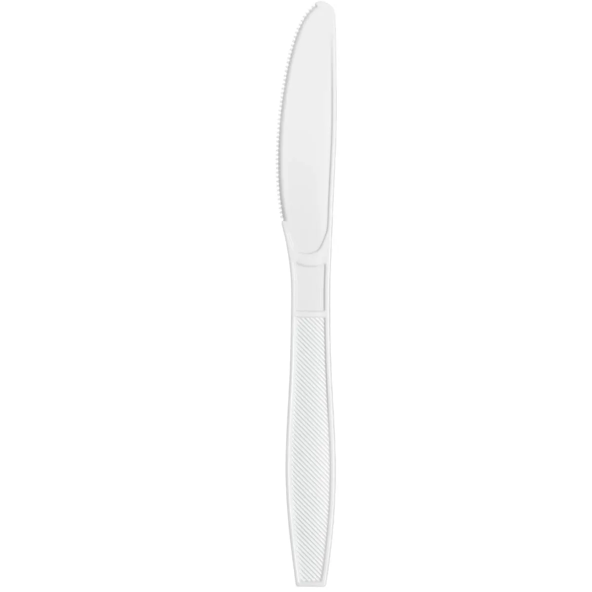 [Case of 3000] Extra Heavyweight Disposable White Plastic Knives