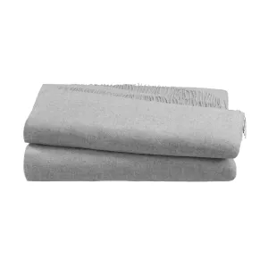 Cashmere Gray Throw by Luxor