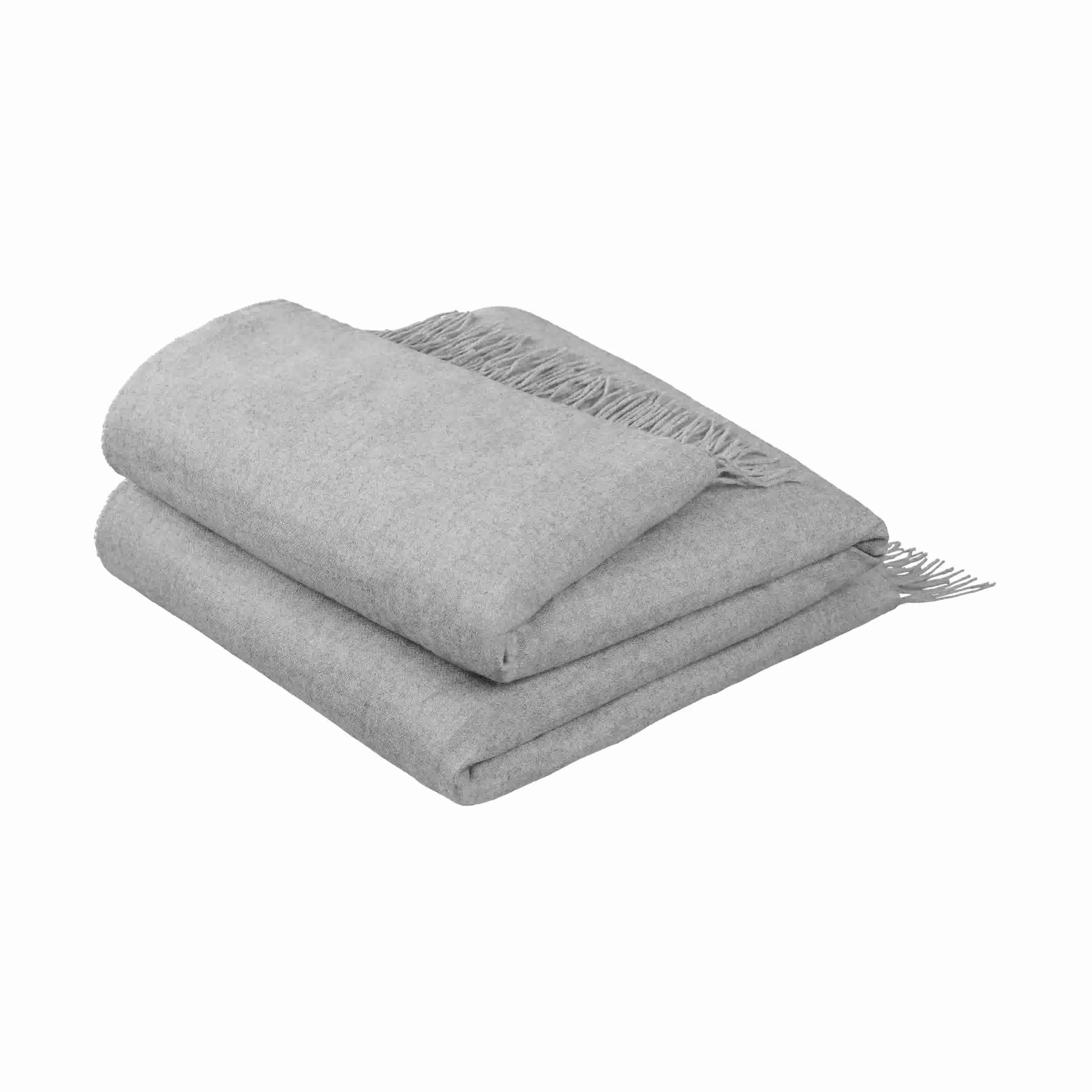 Cashmere Gray Throw by Luxor