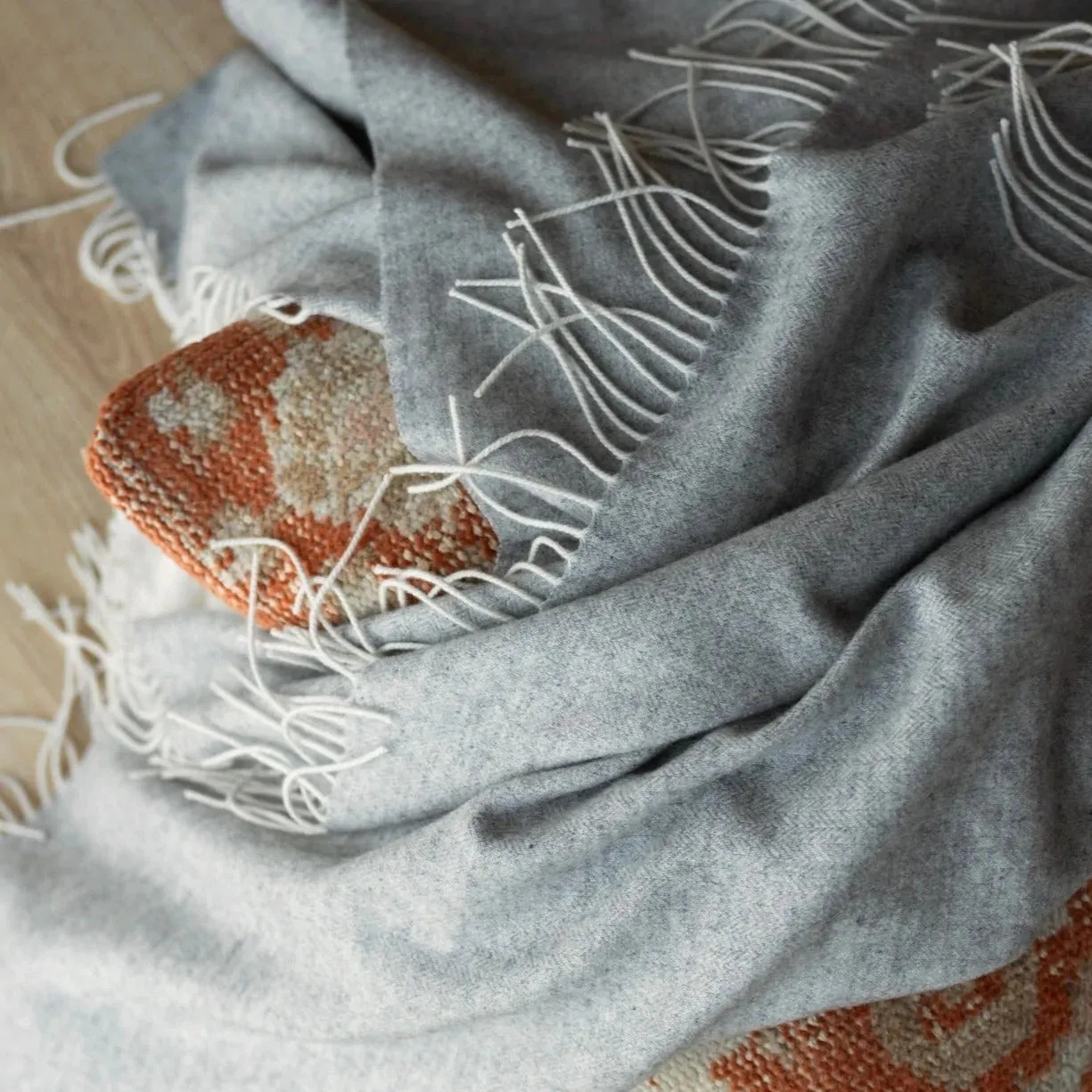Cashmere Merino Throw XL - Mist