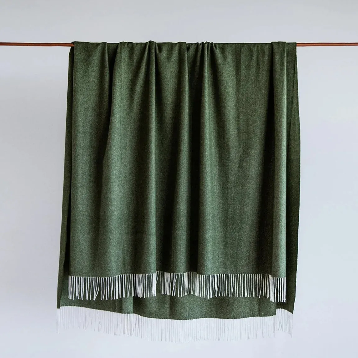 Cashmere Merino Throw XL - Moss