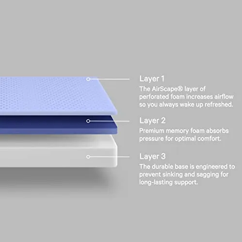 Casper Sleep Element Pro, Full, Light Grey