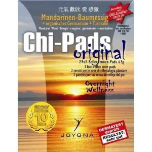CHI PADS Tangerine tree vinegar foot reflexology pads