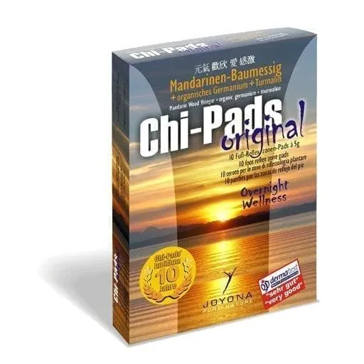 CHI PADS Tangerine tree vinegar foot reflexology pads
