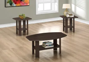 Coffee Table Set - 3Pcs Set / Cappuccino