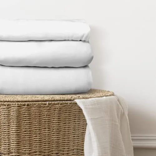 Comforter Single White Microfiber 237 Cm X 177 Cm Mattress Pads & Toppers