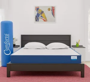 Comforto Siesta 6 inch Pocket Spring Single Size Mattress (72x35x8 inch, Pocket Spring) - Mattress in a Box