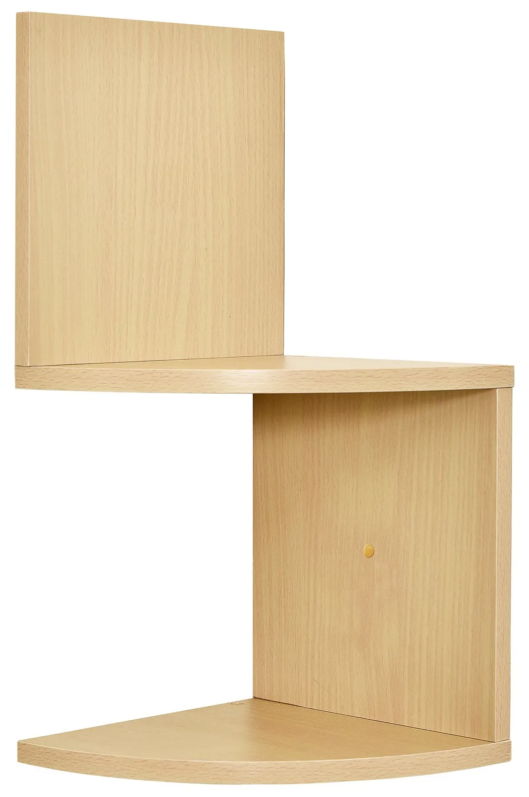 Corner Shelf,  Modern Design 2 Tier Floating Shelves For Walls, Easy-To-Assemble