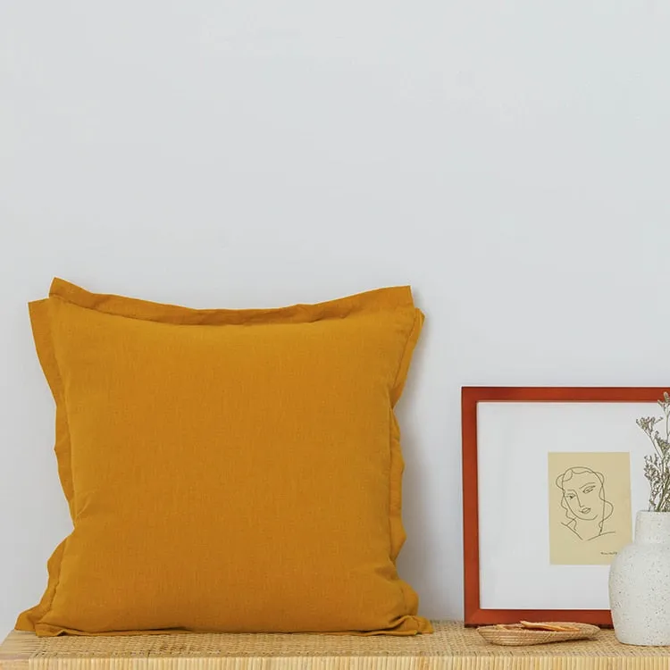Cotton Linen Pillow Covers