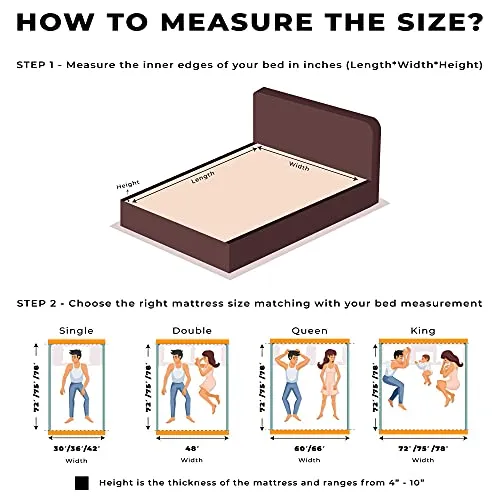 Cozy Coir - Twin Layered Coir Foam Mattress Single Bed Size