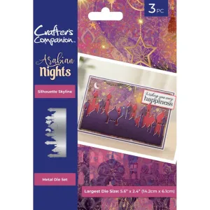 Crafter's Companion Arabian Nights Metal Dies Silhouette Skyline
