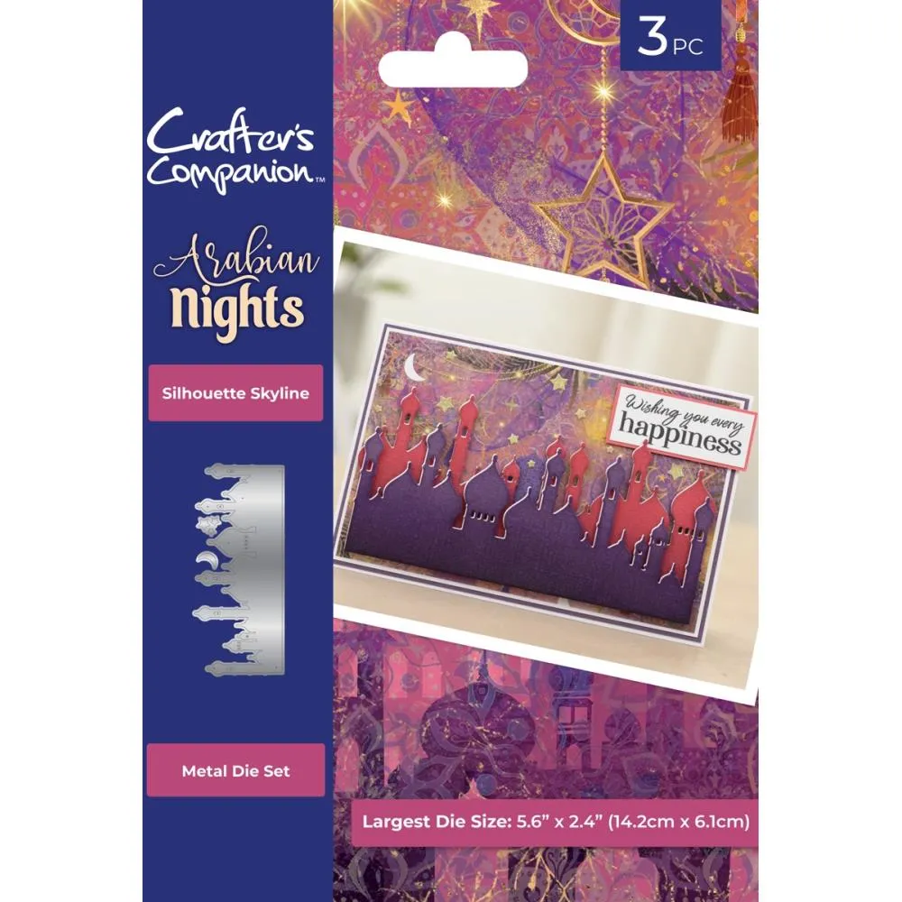 Crafter's Companion Arabian Nights Metal Dies Silhouette Skyline