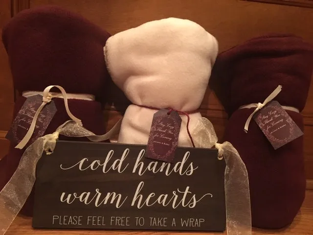 Cream Fleece Blanket