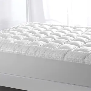 Dashing Fabrics Very Soft Microfiber Topper Mattress, Single-(36" x72), (White)