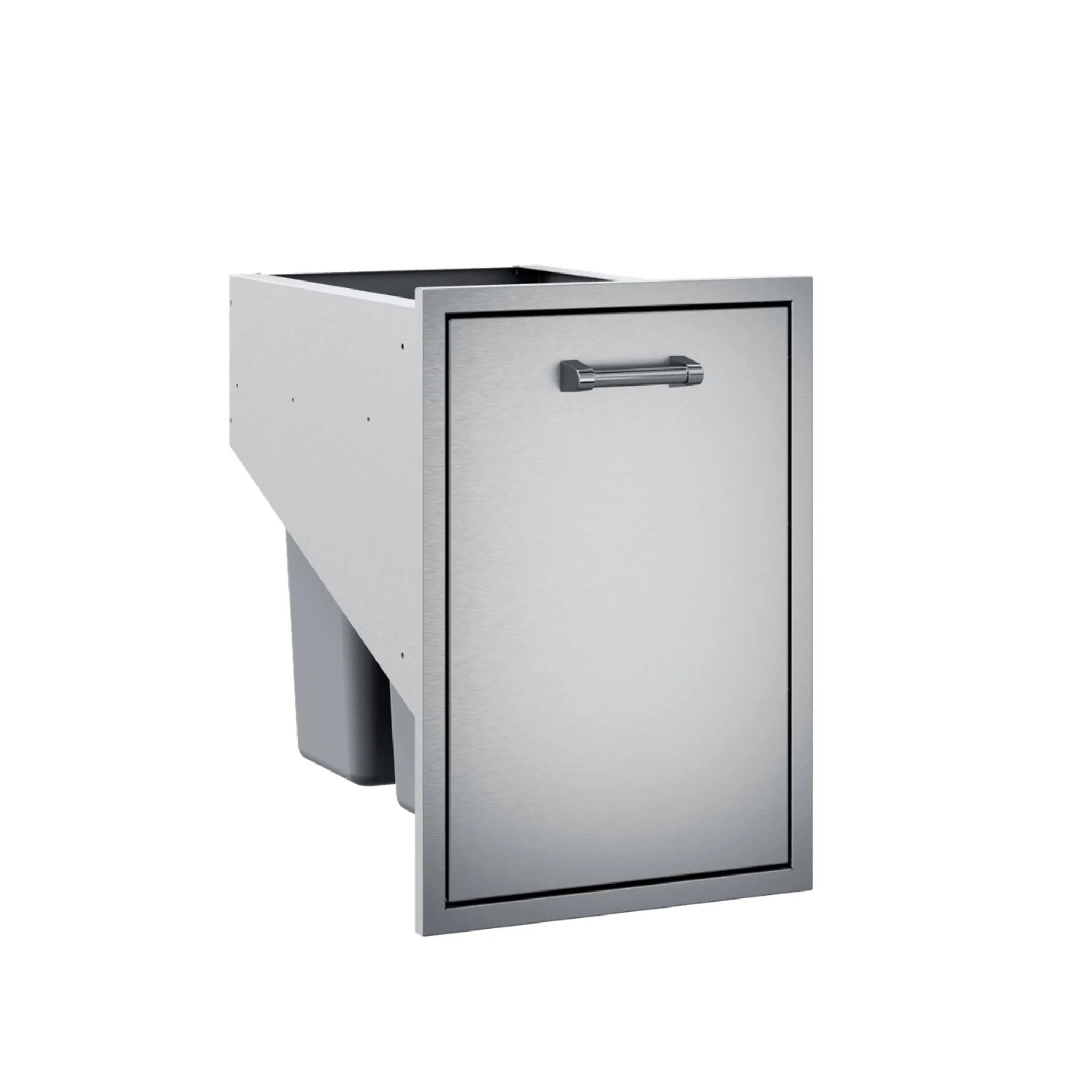 Delta Heat 18-Inch Tall Double Trash Drawer w/ Trash Can