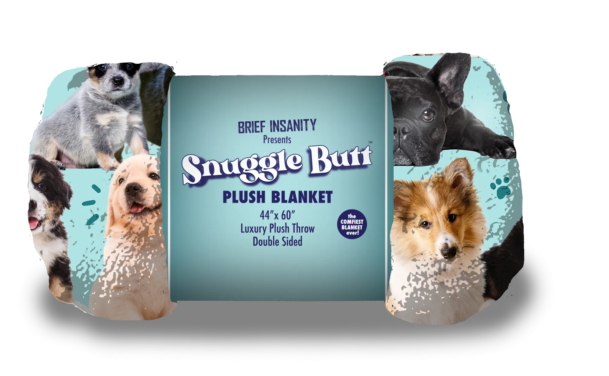 Dogs Are My Favorite People Throw Blanket