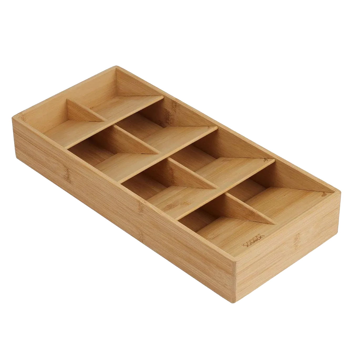 DrawerStore Bamboo Large Cutlery Organizer – 15"x 7"