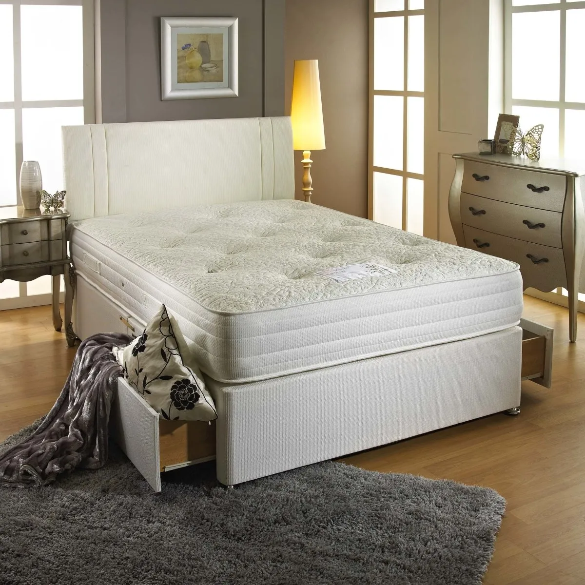 Dream Vendor Bamboo 1000 Pocket Sprung Latex Mattress