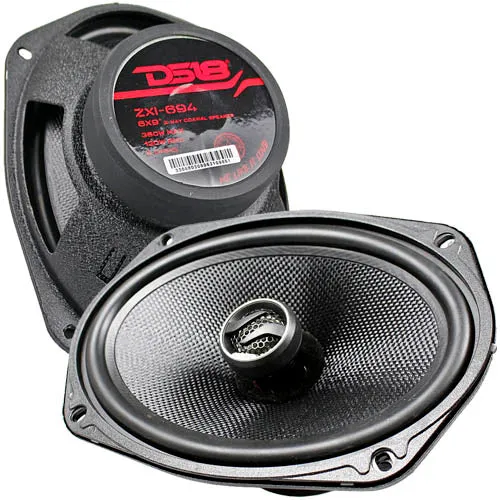 DS18 Elite 6x9" 2 Way Coaxial Speakers 360W Max 4 Ohm ZXI Series ZXI-694 Pair