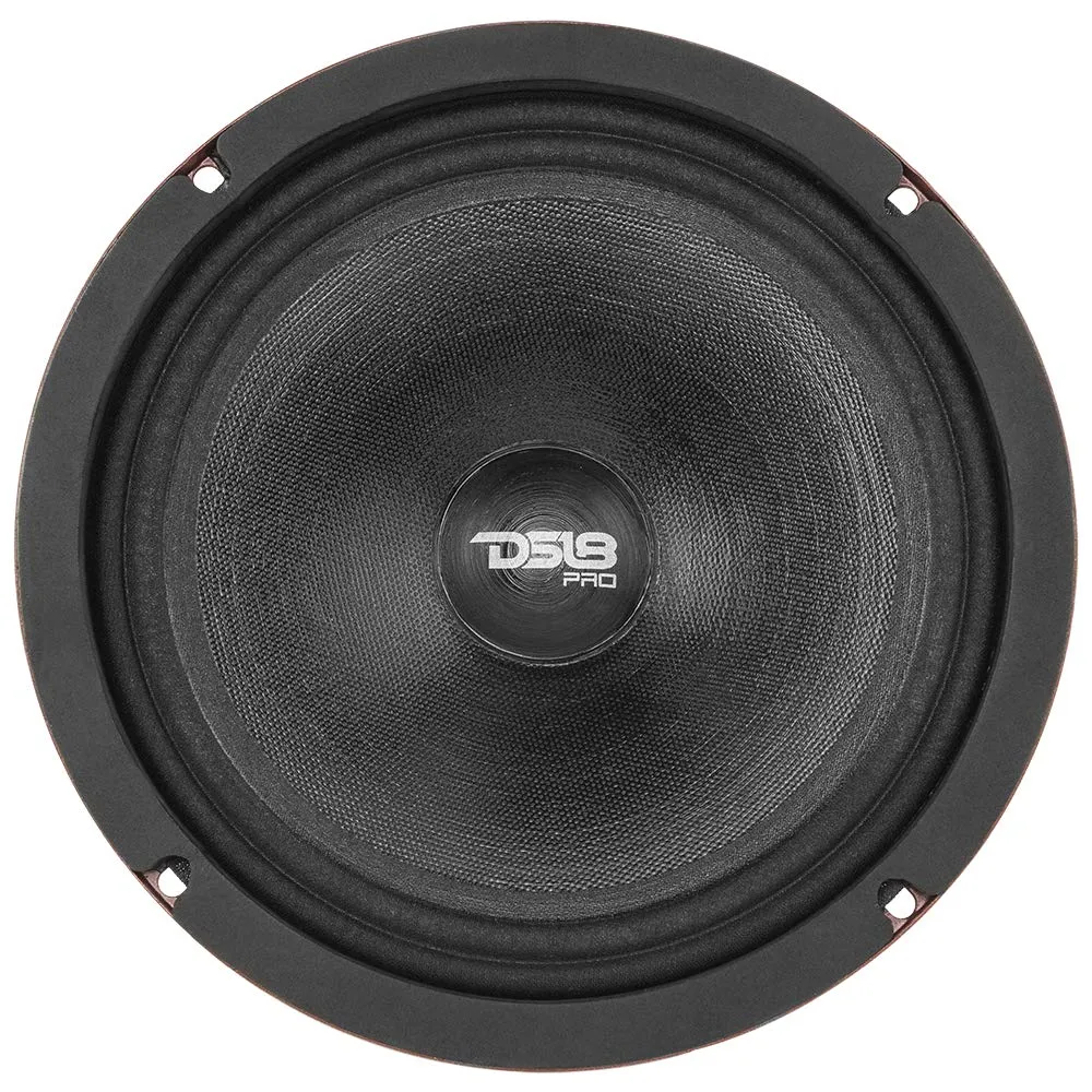 DS18 PRO-SM8.2 8" Marine Motorcycle Midrange Speaker 500W Max 2 Ohm IP66 Rated