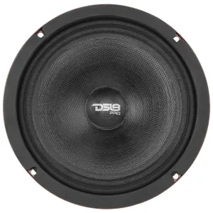DS18 PRO-SM8.2 8" Marine Motorcycle Midrange Speaker 500W Max 2 Ohm IP66 Rated