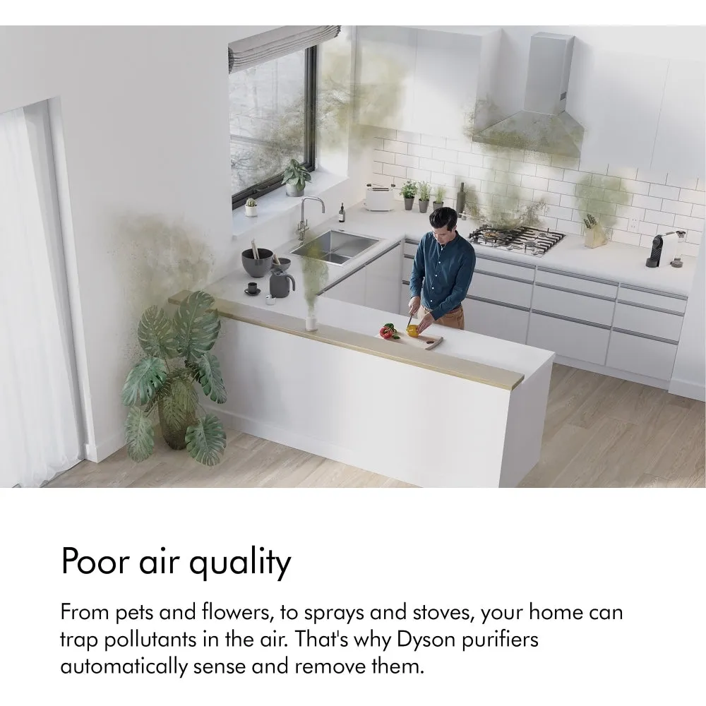 Dyson HP10 Purifier Hot Cool Gen1 Purifying Fan Heater White