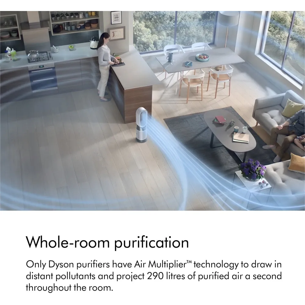 Dyson HP10 Purifier Hot Cool Gen1 Purifying Fan Heater White