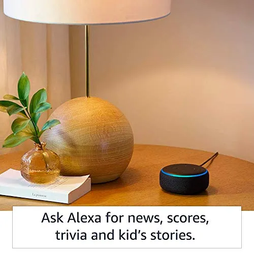 Echo Dot (3rd Gen) – Smart speaker with Alexa (Grey)