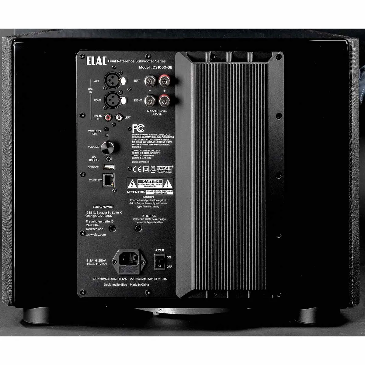 ELAC Varro DS1000-GB Dual Reference 10" Powered Subwoofer