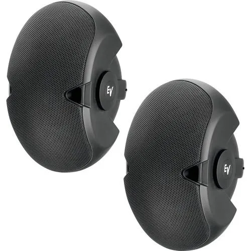 Electro-Voice EVID 6.2T 70V Pair 1 Titanium Tweeter And 70V100V Transformer - Blackpair