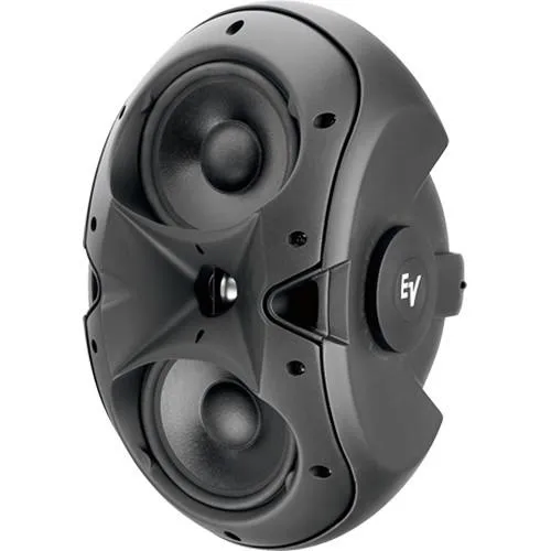 Electro-Voice EVID 6.2T 70V Pair 1 Titanium Tweeter And 70V100V Transformer - Blackpair