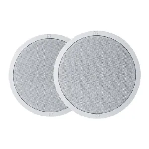 Electro-Voice EVID C6.2 - 6.5" Low-Profile Ceiling Speaker - Pair (White)
