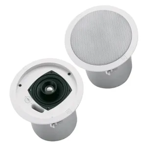Electro-Voice EVID C8.2 Pair 8 Coaxial Ceiling Mount Speaker Pair W/transformer White