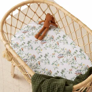 Eucalypt Organic Bassinet Sheet / Change Pad Cover