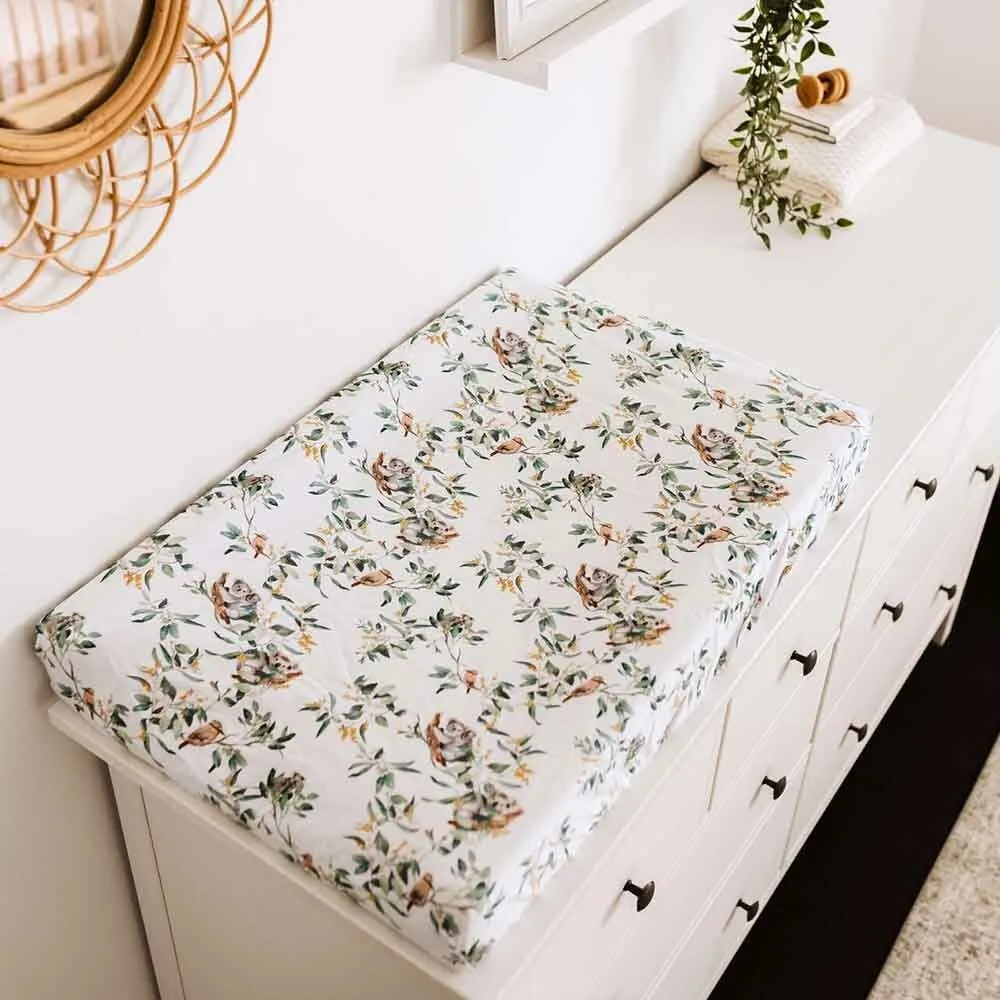 Eucalypt Organic Bassinet Sheet / Change Pad Cover