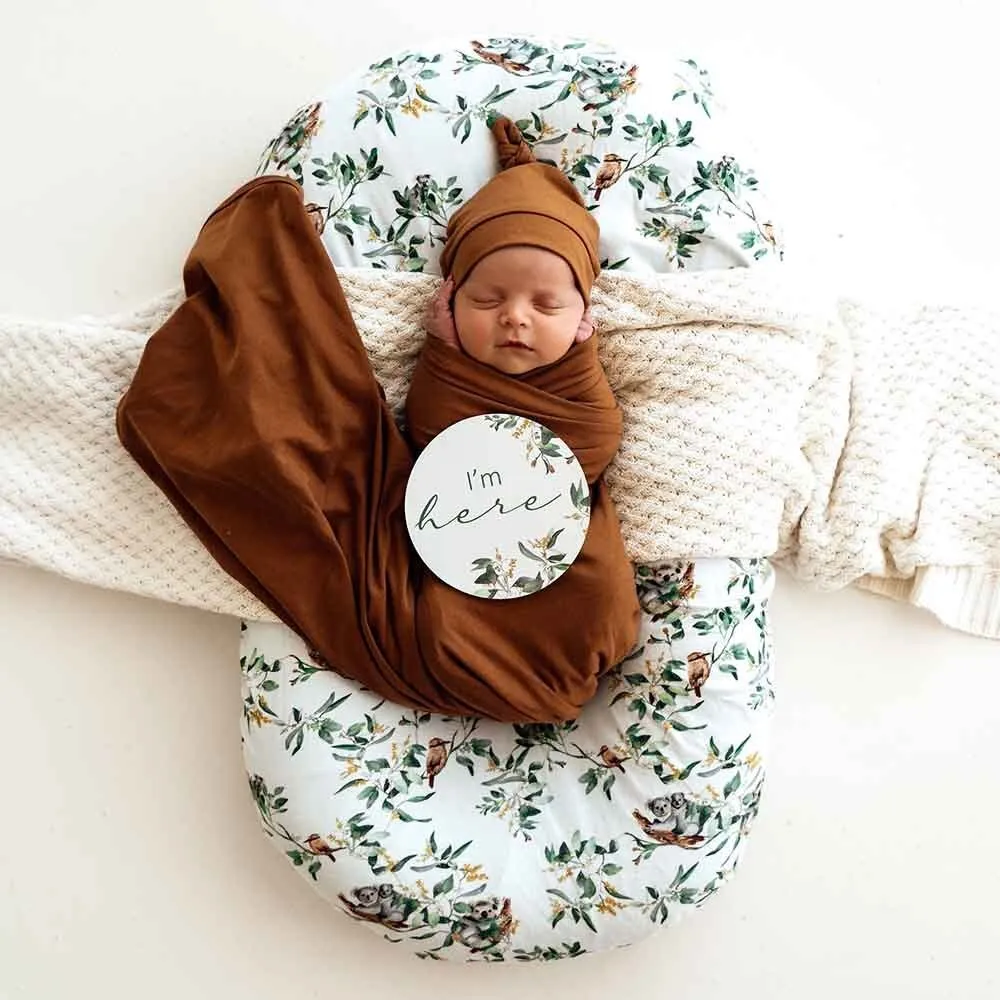 Eucalypt Organic Bassinet Sheet / Change Pad Cover