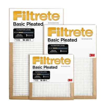 Filtrete™ Basic Air Filters 16" x 20" x 1"
