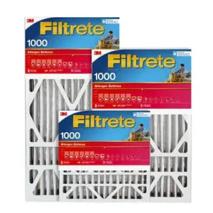Filtrete™ MPR 1000 Allergen Defense Air Filters (4" - 6")  25" x 25" x 1"
