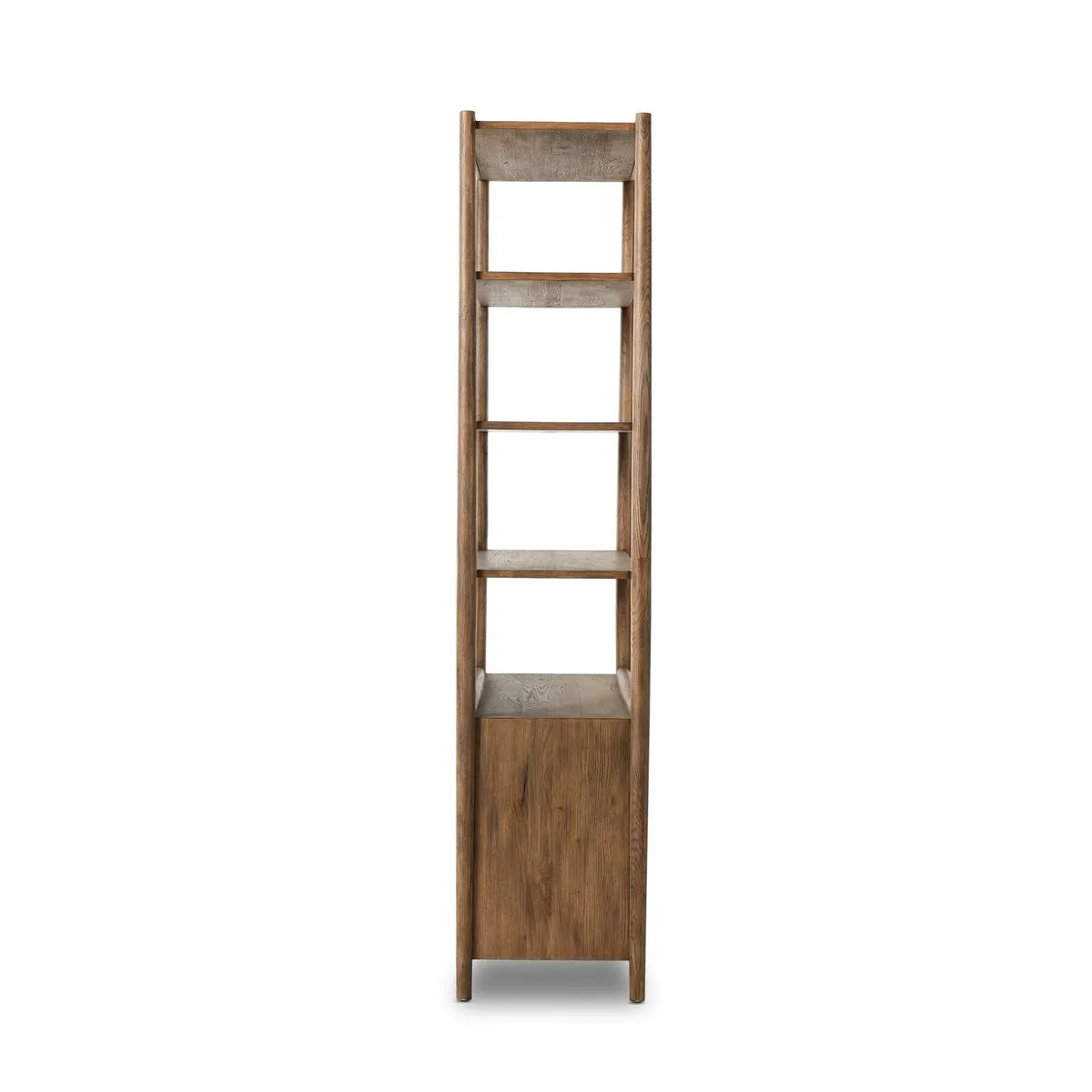 Four Hands Glenview Bookcase in Weathered Oak