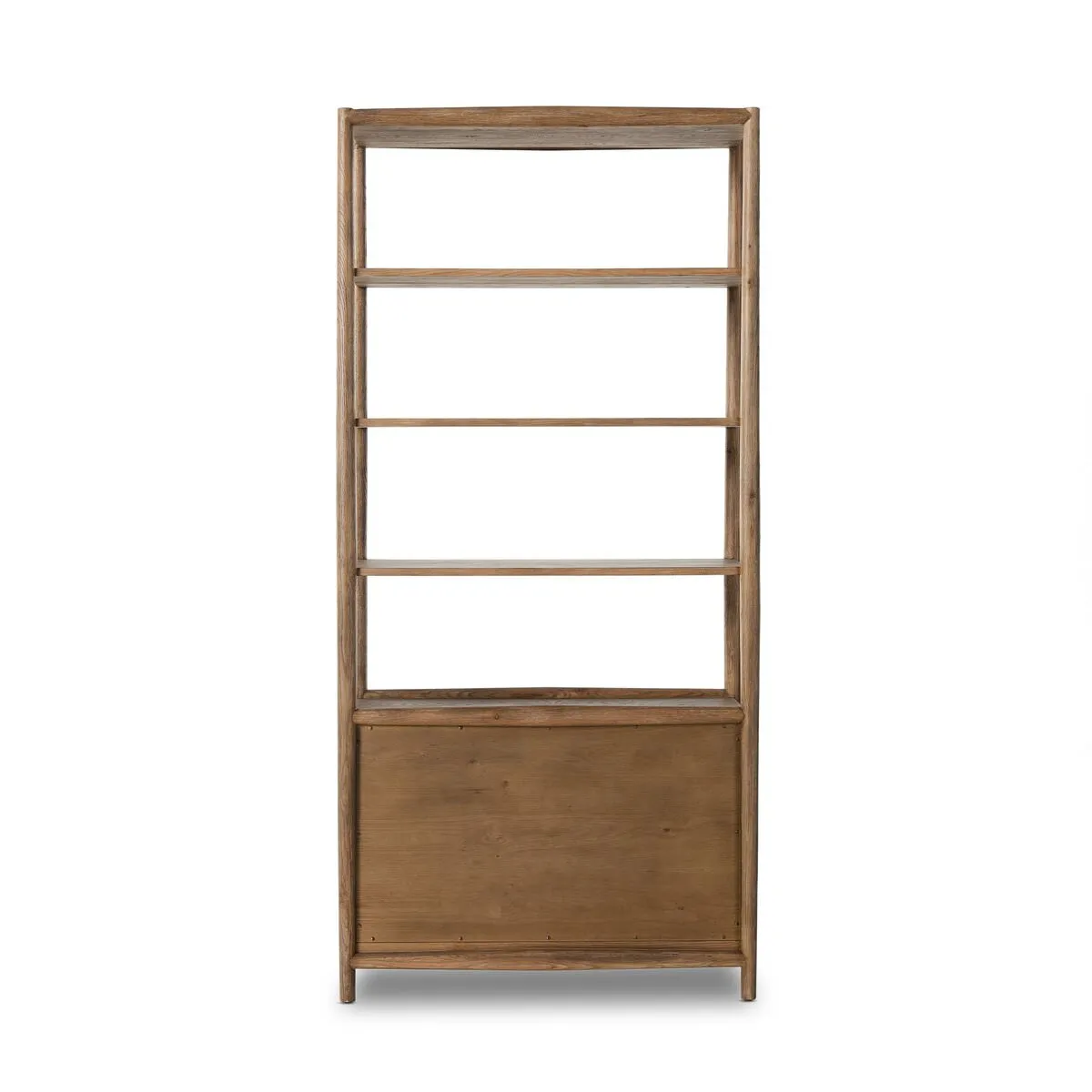 Four Hands Glenview Bookcase in Weathered Oak