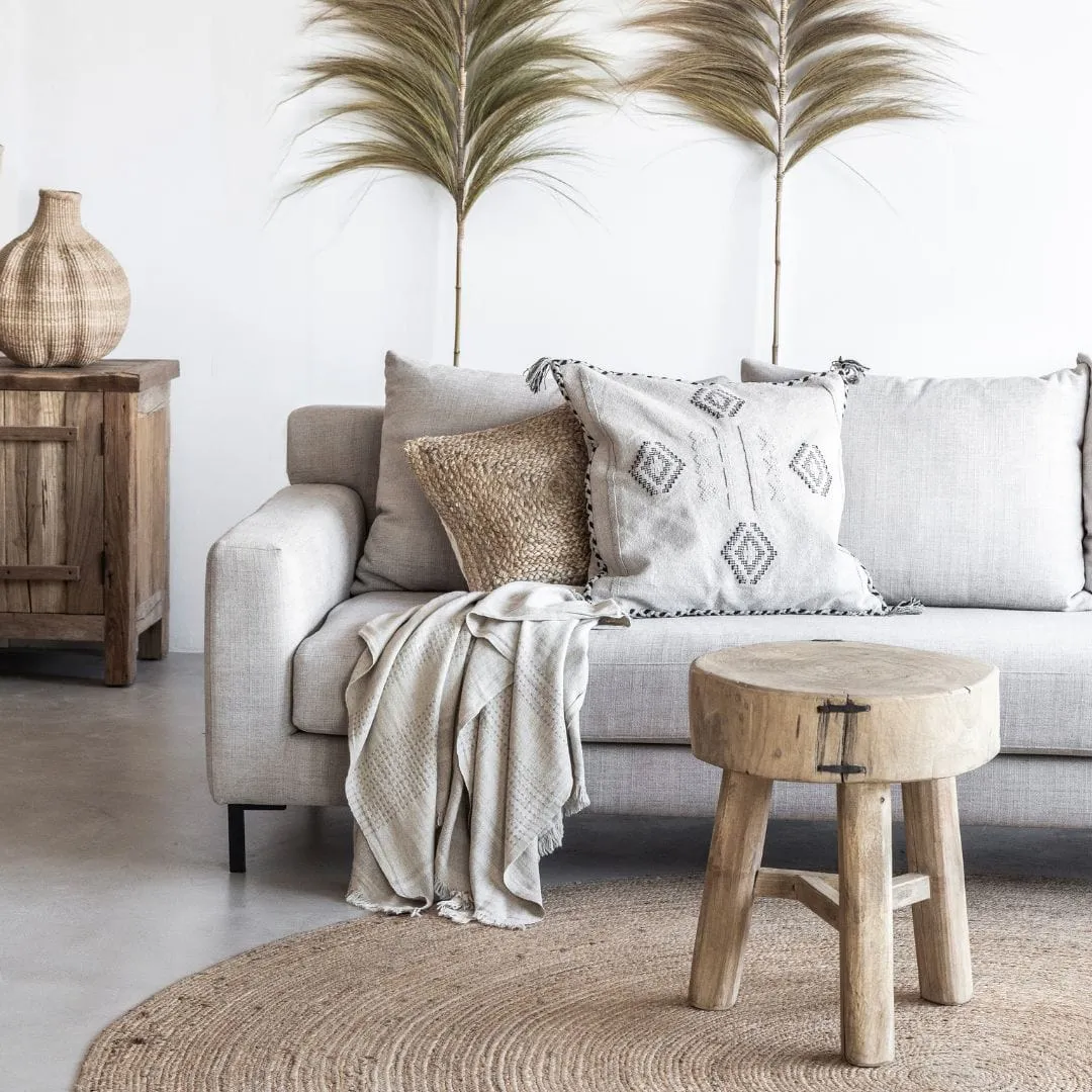 Fouta Linen Throw | Butternut 135x180cm