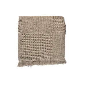 Fouta Waffle Throw | Beige 125x185cm