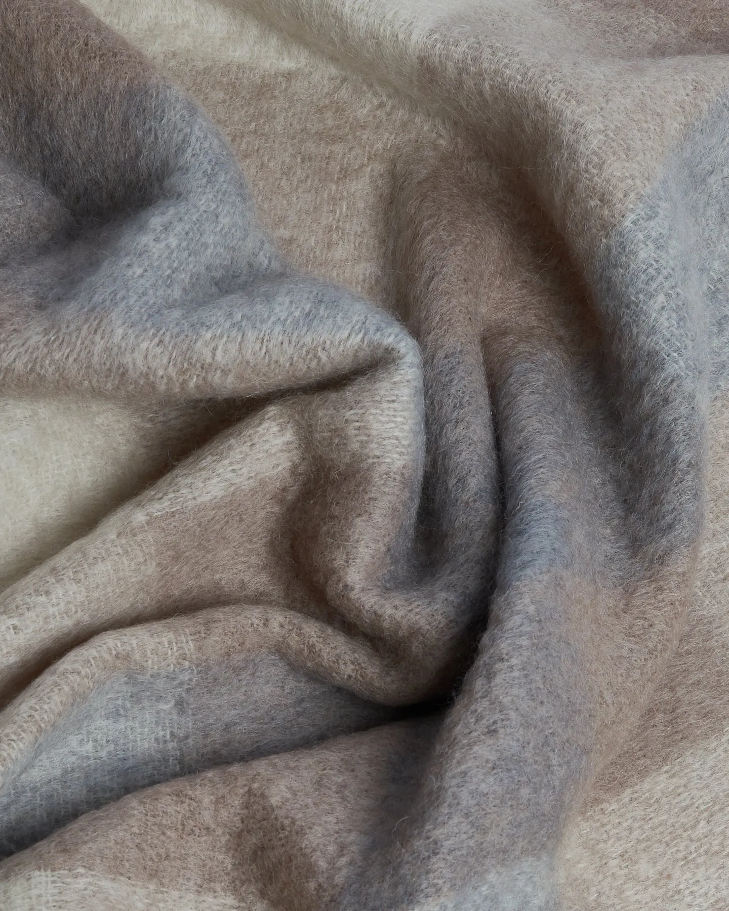 Foxford Barna Woods Mohair Throw
