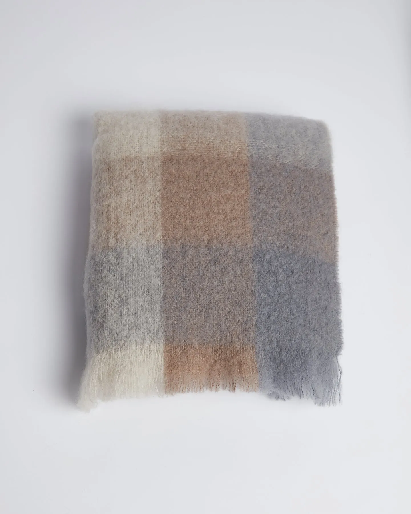 Foxford Barna Woods Mohair Throw