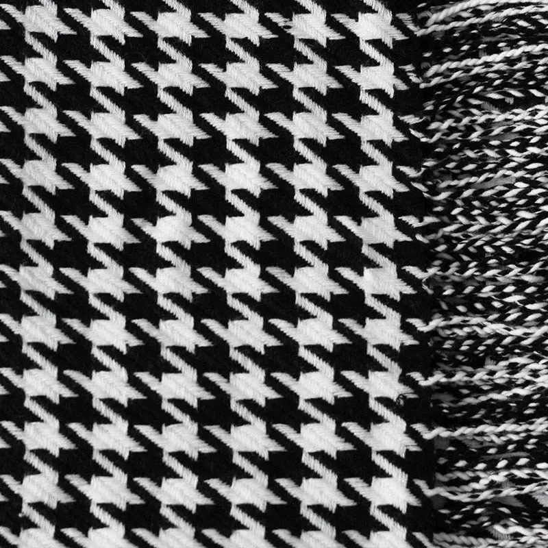 Francis Houndstooth Blanket Throw