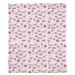 Frenchie Blanket | Frenchiestore | The Child on Pink