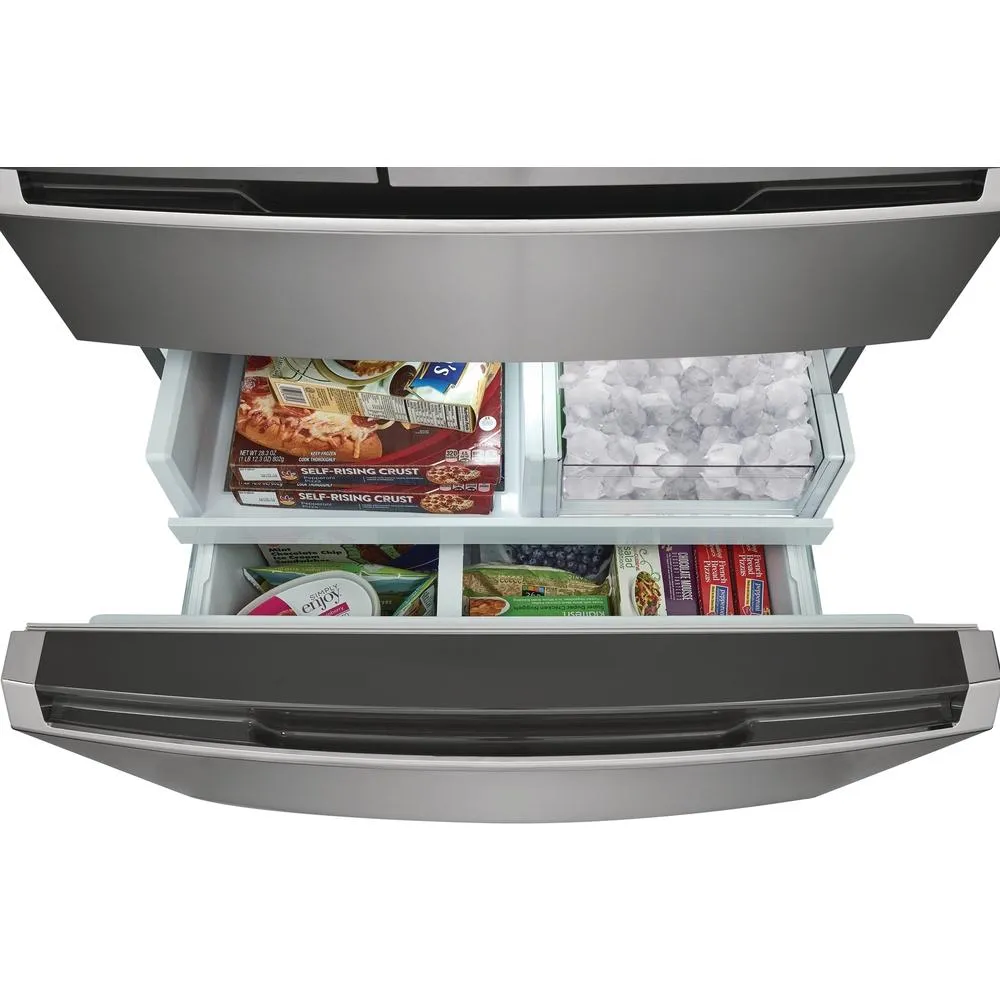 Frigidaire Gallery French 4-Door Refrigerator with Interior Water Dispenser and Ice Maker GRMN2872AF