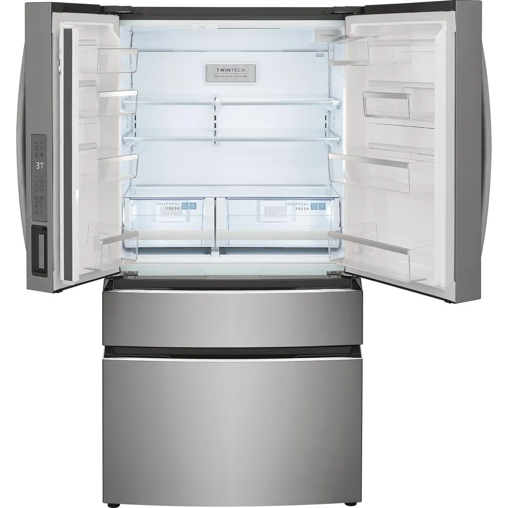 Frigidaire Gallery French 4-Door Refrigerator with Interior Water Dispenser and Ice Maker GRMN2872AF