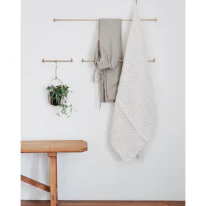 Frog Linen Towel Bar